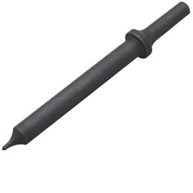 Punta de martillo neumático para remaches de freno de camión con vástago de 0,401", cincel neumático